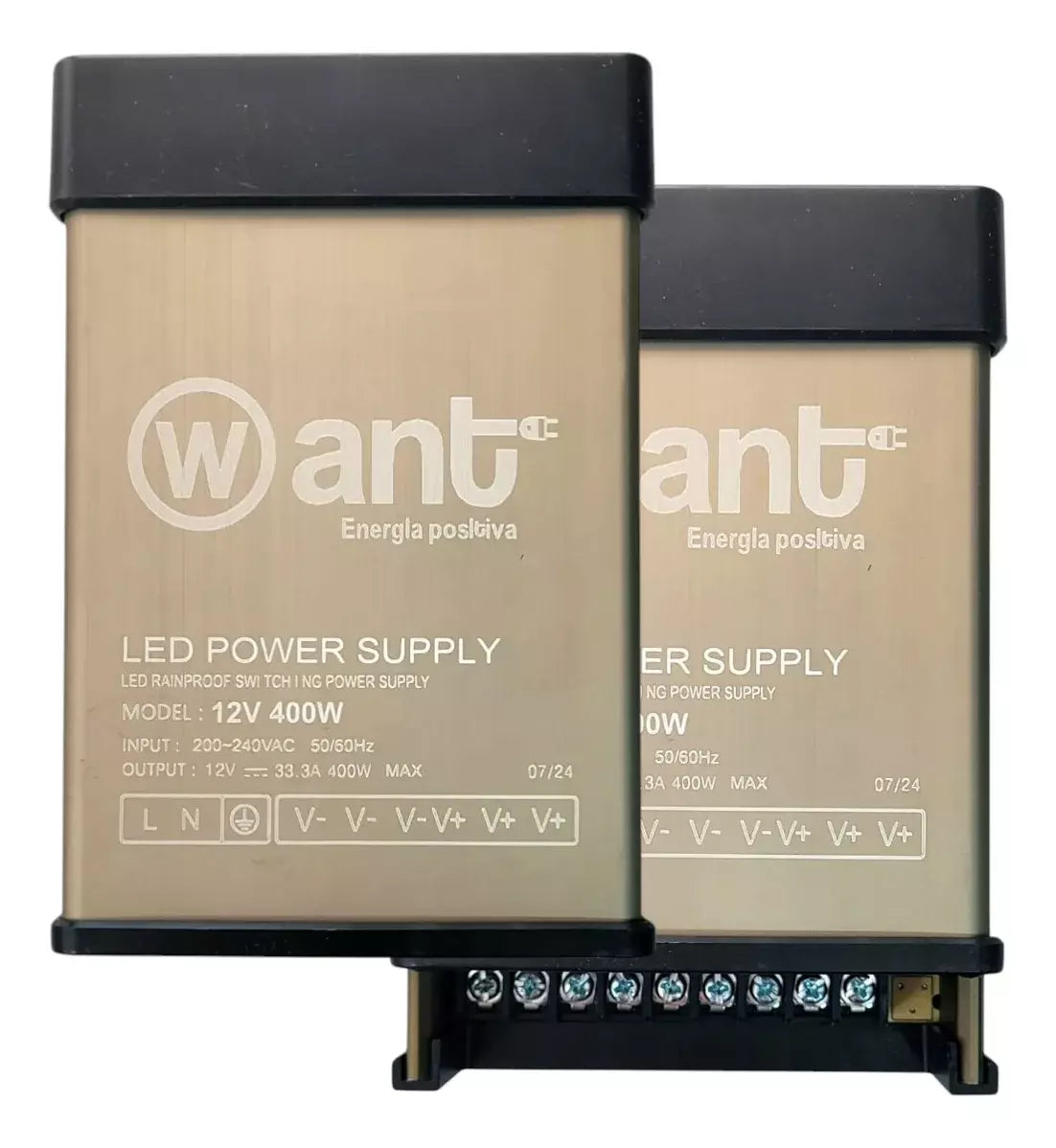 Fuente de Poder 12V 400W 33A IP44 – WANT