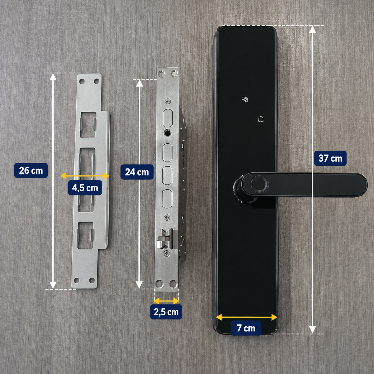 Cerradura Inteligente Alta Seguridad Plus (8 Pilas AA no incluidas)