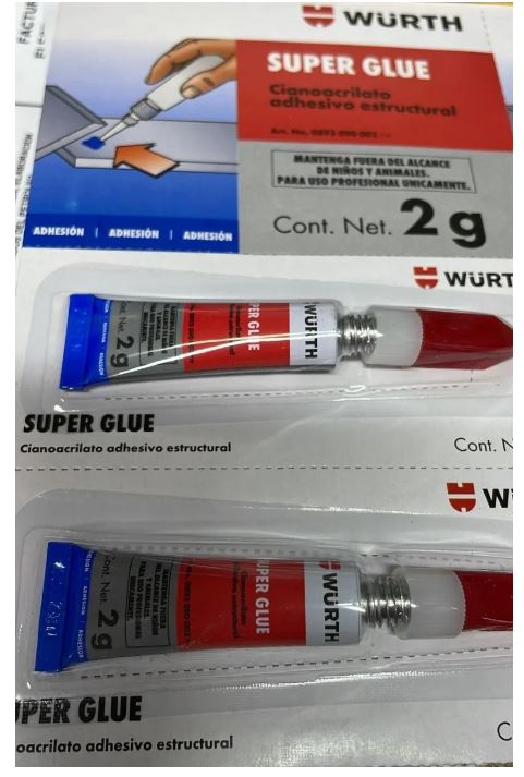 Super Glue Adhesivo Cianocrilato 2gr