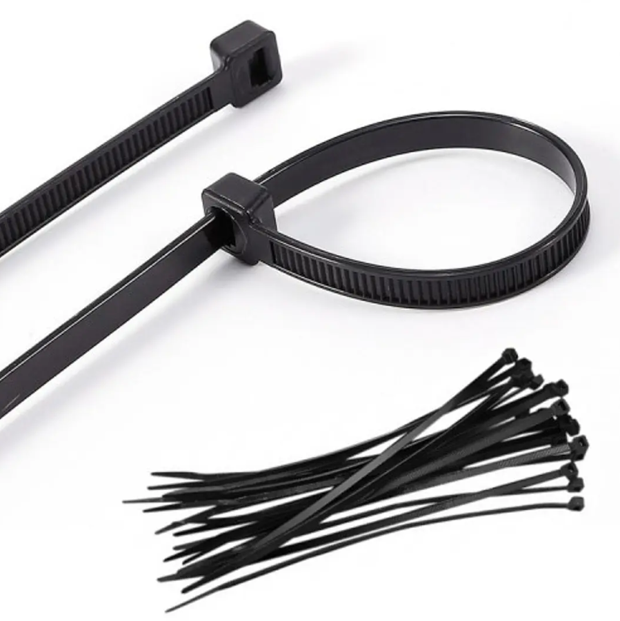 Amarracables Negro 50 Unidades WinElec