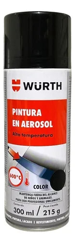 Pintura en Aerosol Alta Temperatura Wurth
