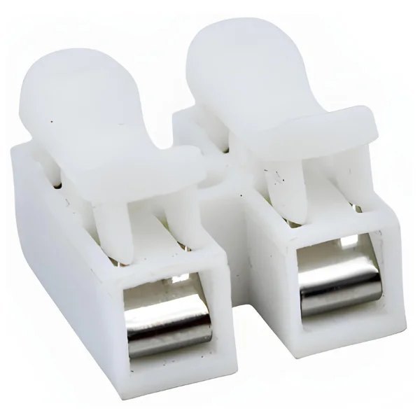 Conector Rápido Eléctrico Blanco ECO