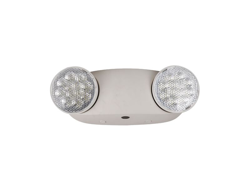 Luz de Emergencia Redonda 2x1,2W Want