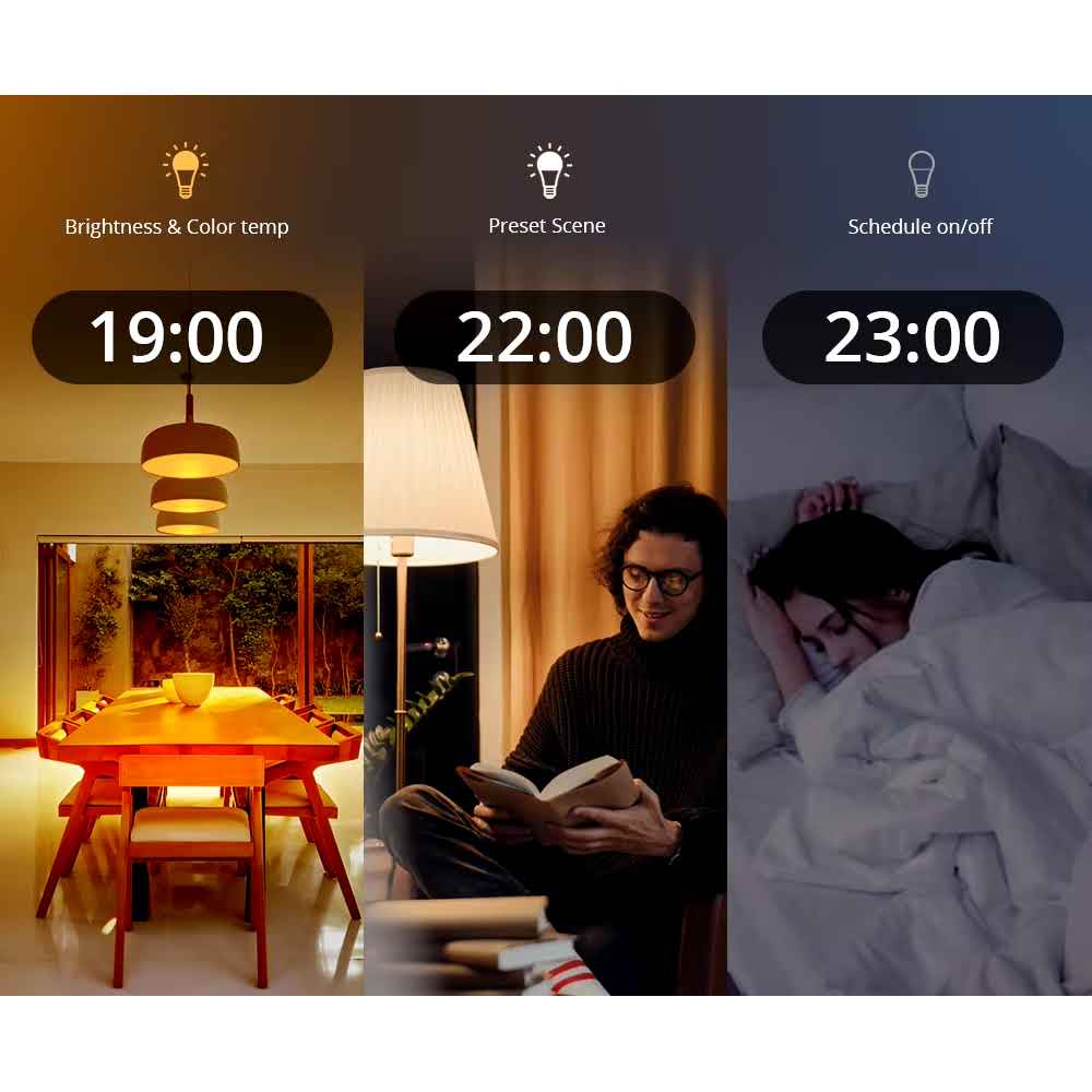 Ampolleta LED WiFi Sonoff B02 BL-A60 (blanco regulable)