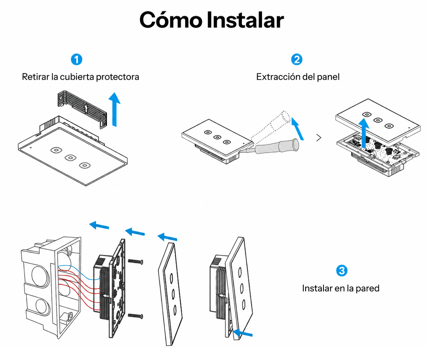 Interruptor WiFi Sonoff TX Gen2 de 2 Canales