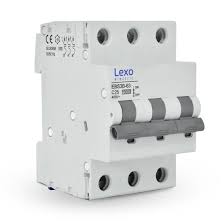 Interruptor Automático Curva C 10kA 3P 25A LEXO