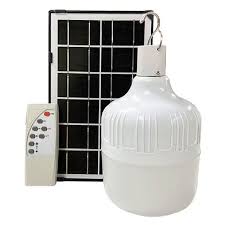 Ampolleta Solar Multiuso 50W Logic Solar Bulb Recargable