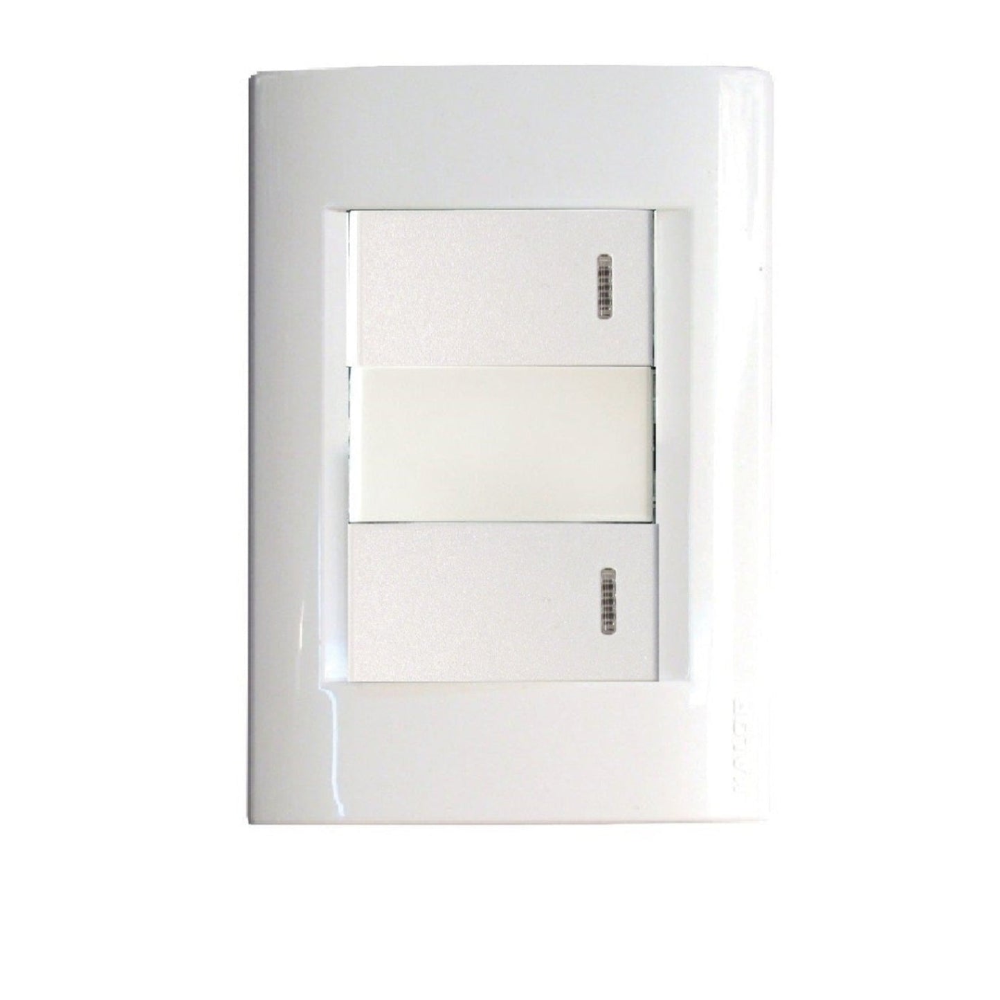 Conjunto Interruptor 9/15 Termoplástica Blanca