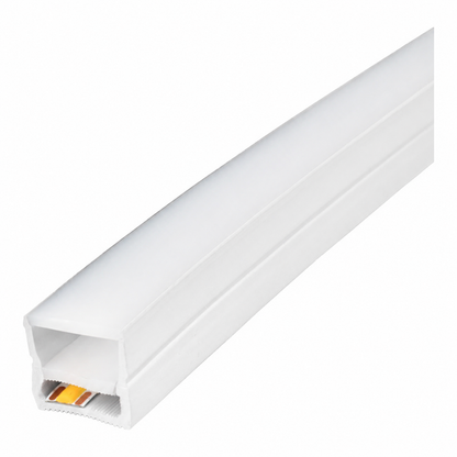 Perfil LED Flex Empavonado 20x20 mm – Venta por Metro