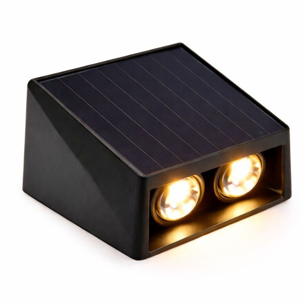 Aplique Solar de Muro Bidireccional Logic Multicolor LED Exterior