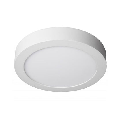Panel LED Redondo Sobrepuesto 12W