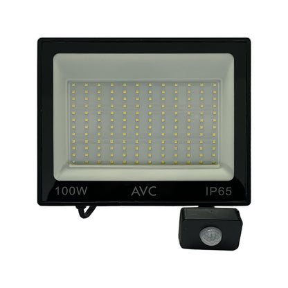 Proyector LED con Sensor AVC 6500K 100W