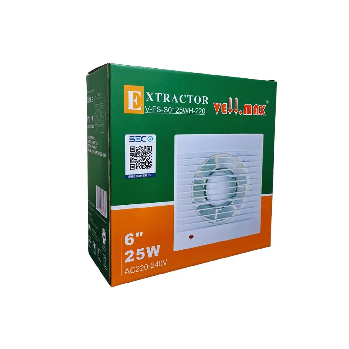Extractor 25W Vellmax