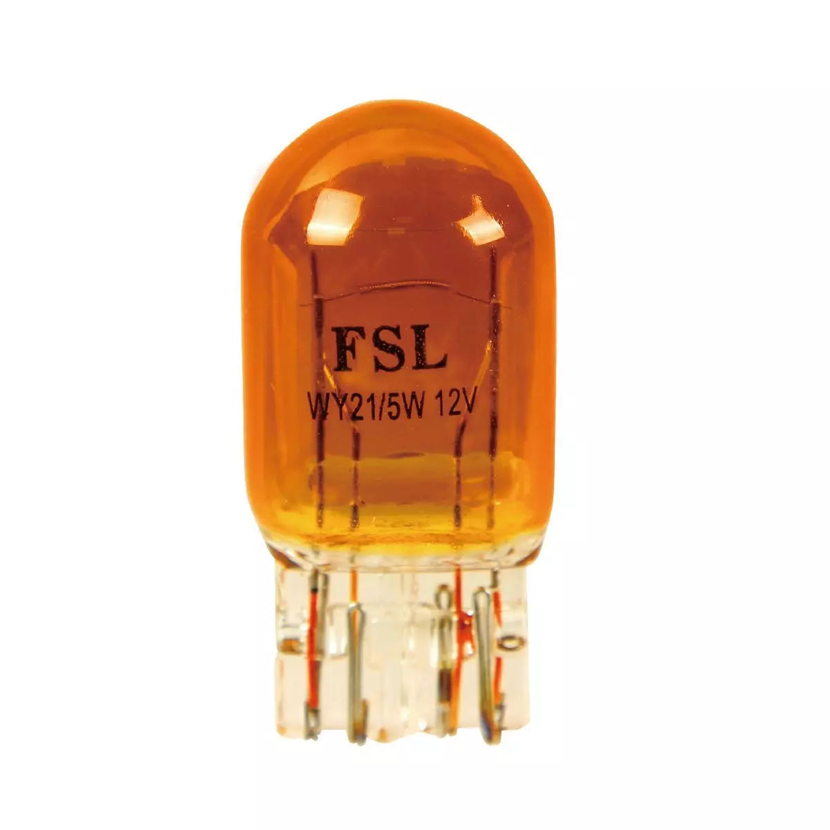 Ampolleta T20 2 Contacto WY21/5W Ámbar 12V FSL