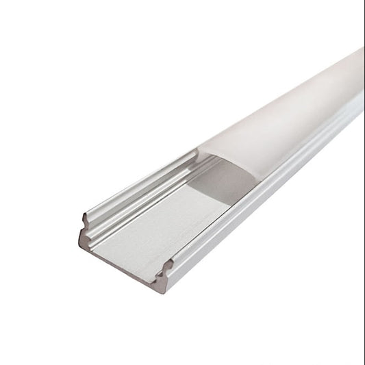 Perfil de Aluminio Sobrepuesto 2 Metros para Cinta LED