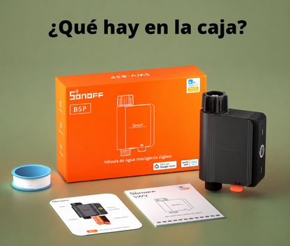Válvula de agua inteligente Sonoff Zigbee