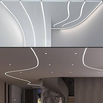 Perfil LED Flex Empavonado 20x20 mm – Venta por Metro