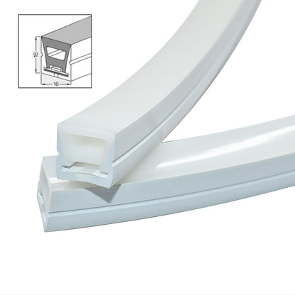 Perfil LED Flex Empavonado 20x20 mm – Venta por Metro