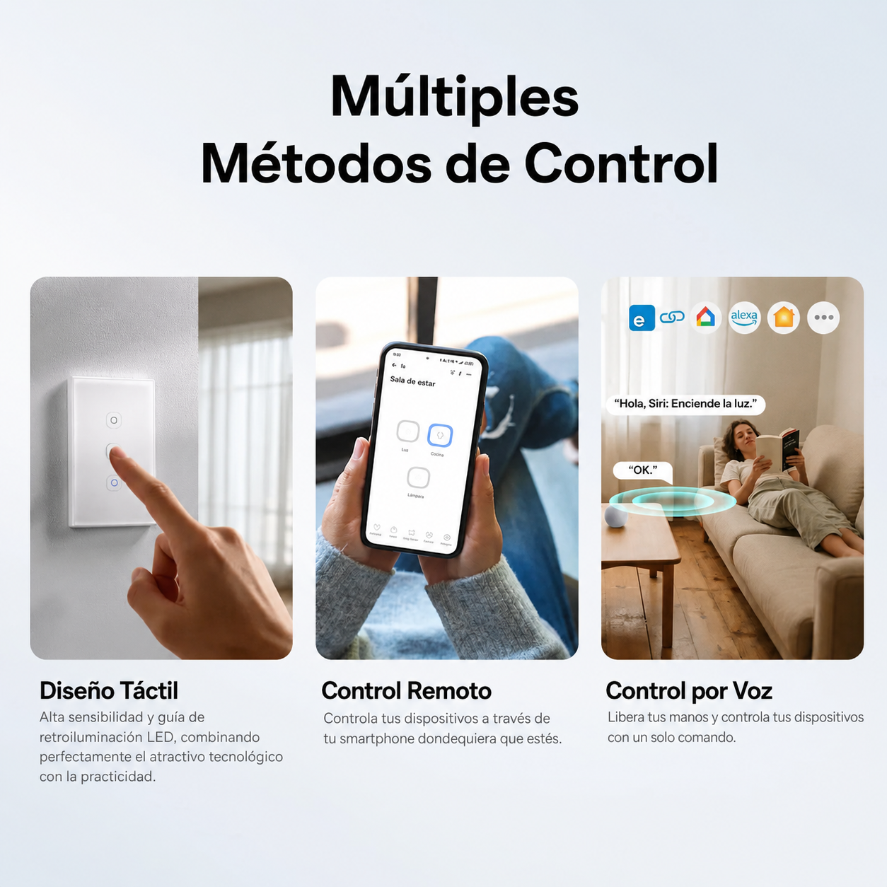 Interruptor WiFi Sonoff TX Gen2 de 2 Canales