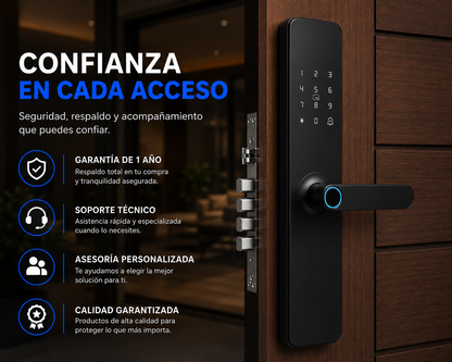 Cerradura Inteligente Alta Seguridad Plus