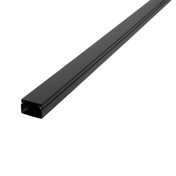 Canaleta eléctrica Negro Kalop 20x10 mm 2 metros
