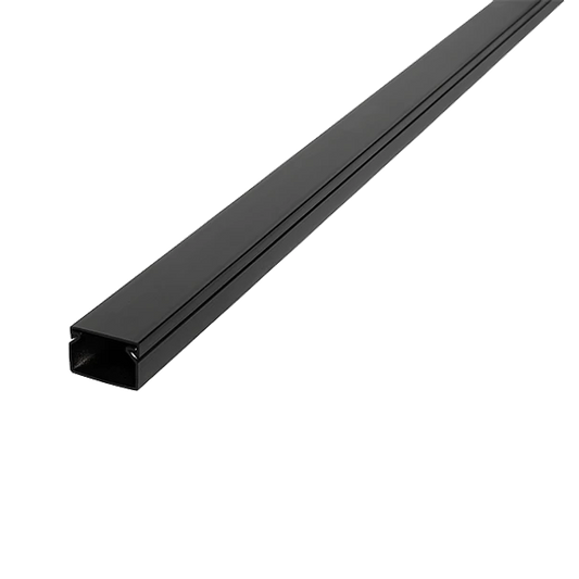 Canaleta eléctrica Negro Kalop 20x10 mm 2 metros
