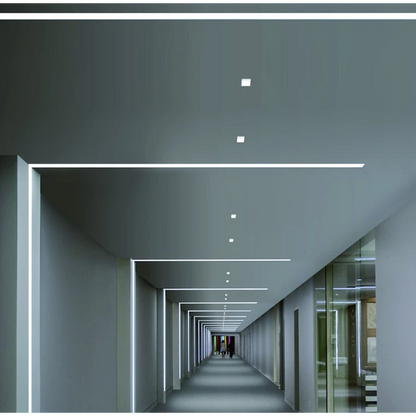 Perfil de Aluminio Embutido 2 Metros para Cinta LED