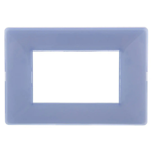 Placa 3 módulos Modular Celeste + Bastidor Kalop