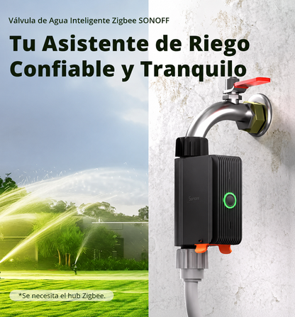 Válvula de agua inteligente Sonoff Zigbee