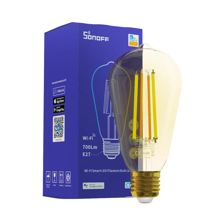 Ampolleta led wifi Sonoff B02 F-ST64 (vintage decorativa)