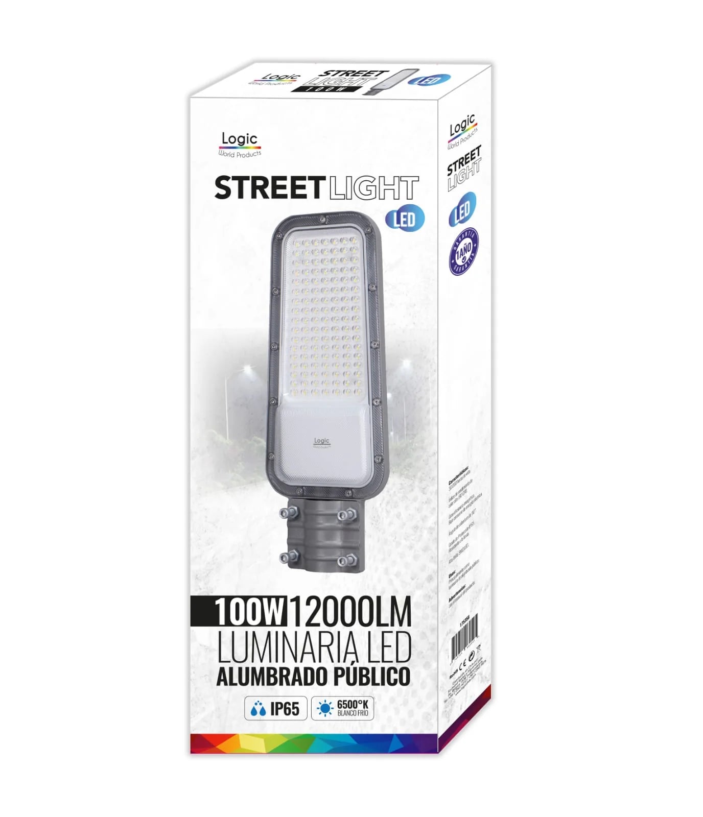 Luminaria Street Light LED 5000K Logic Alumbrado Público