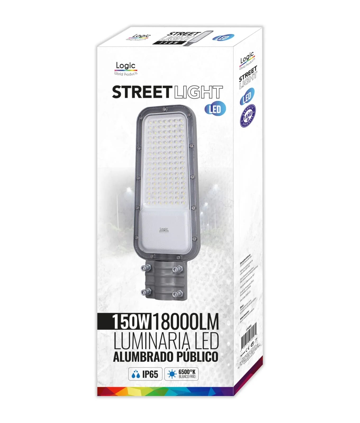 Luminaria Street Light LED 5000K Logic Alumbrado Público