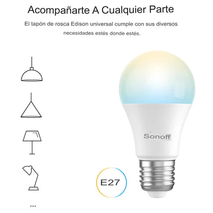 Ampolleta LED WiFi Sonoff B02 BL-A60 (blanco regulable)
