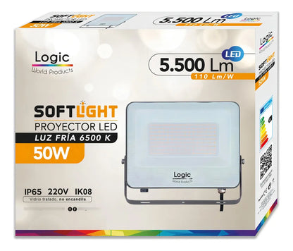 Proyector LED SOFTLIGHT LOGIC Luz Fría IP65 SEC