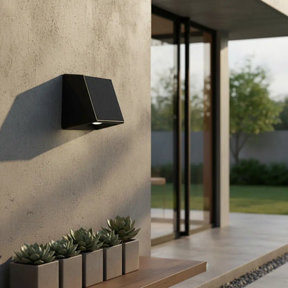 Aplique Solar de Muro Bidireccional Logic Multicolor LED Exterior