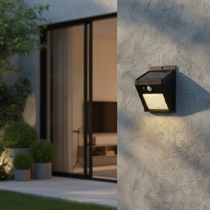 Aplique Solar con Sensor Logic 3000K