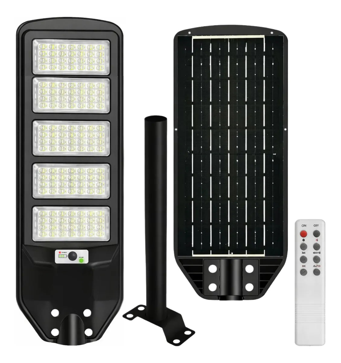 Kit Luminaria Solar Peatonal S02 New Logic IP65
