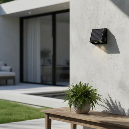 Aplique Solar de Muro Bidireccional Logic Multicolor LED Exterior
