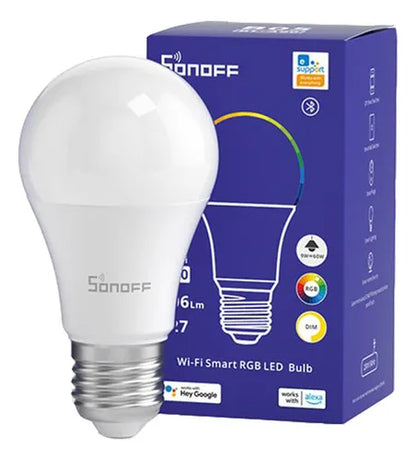 Ampolleta LED WiFi Sonoff B05 BL-A60 (rgb + blanco regulable)