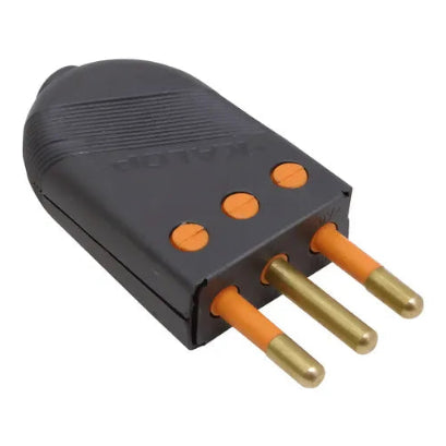 Enchufe Macho Volante 2P+T 10A 250V Kalop