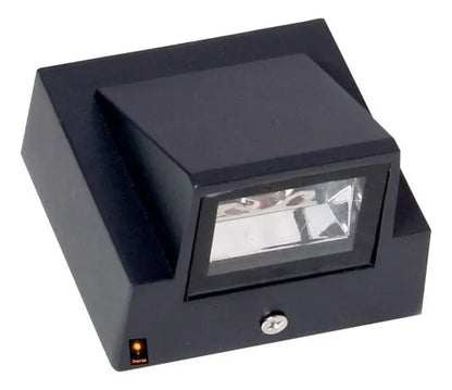 Aplique Negro LED 3000K Simple 3W IP54