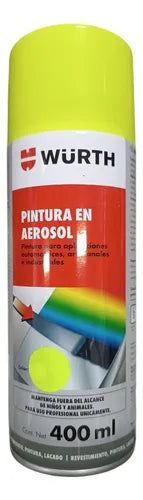 Pintura en Aerosol Wurth Colores RAL 400ML