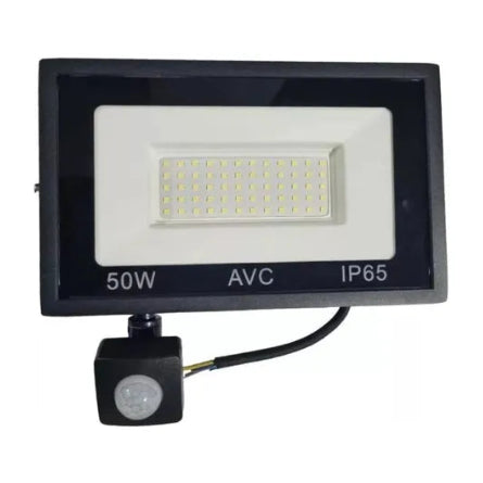 Foco Proyector Led con Sensor 100W 10000LM IP65 6500K-AVC