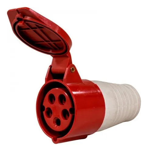 Hembra Industrial Volante IP44 16A / 32A 220V - 380V Bekam
