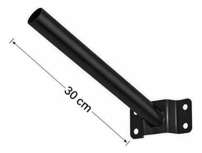 Soporte Luminaria 30CM Negro Logic