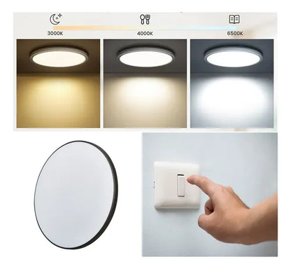 Lámpara Cielo Elegant 3CCT 76W Logic LED Luz Cálida / Neutra / Fría