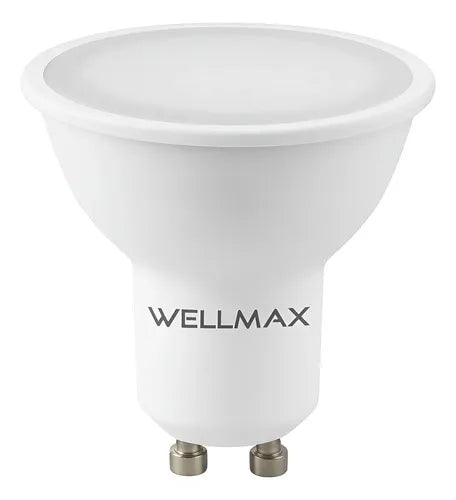 Ampolleta LED GU10 6W Wellmax - Fría