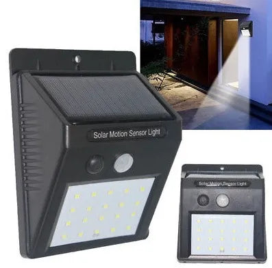 Aplique Solar con Sensor Logic 3000K