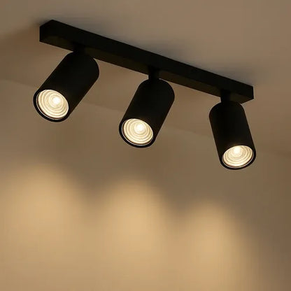 Aplique Muro GU10x3 Negro Konnergie