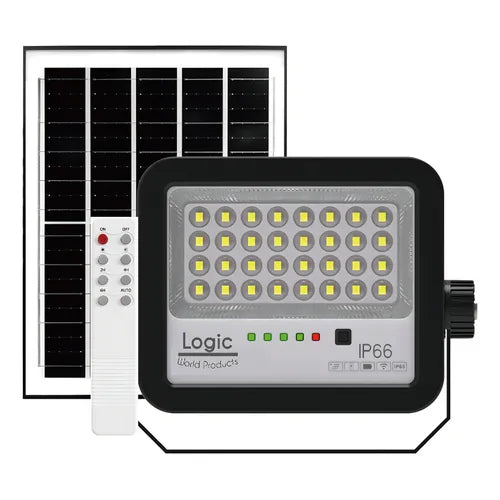 Proyector LED Solar Ecoluz 50W 6500K Luz Blanca Fría